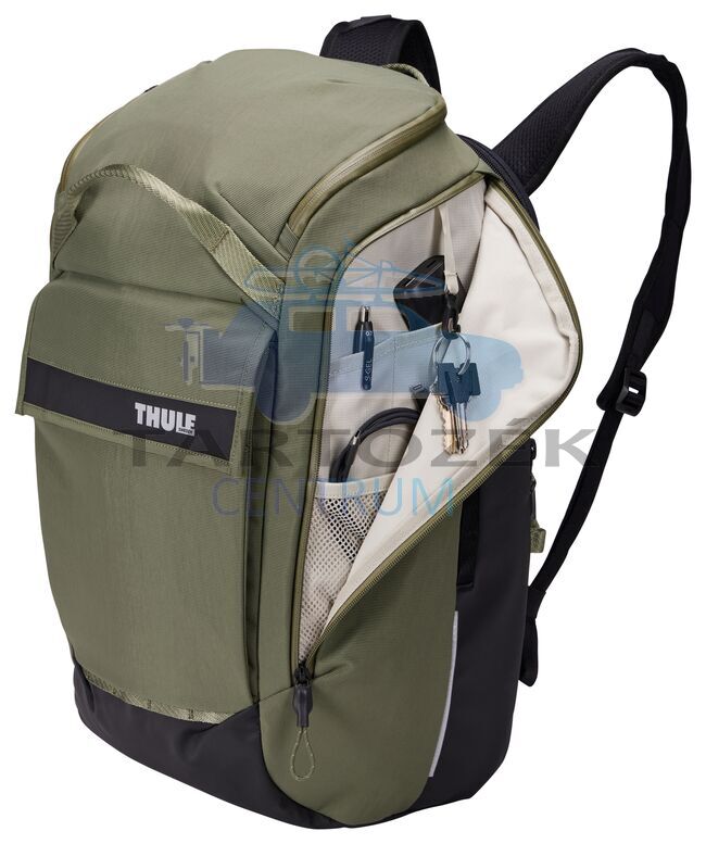 Kerékpártáska és hátizsák 3205092 Paramount Pannier 26L, zöld