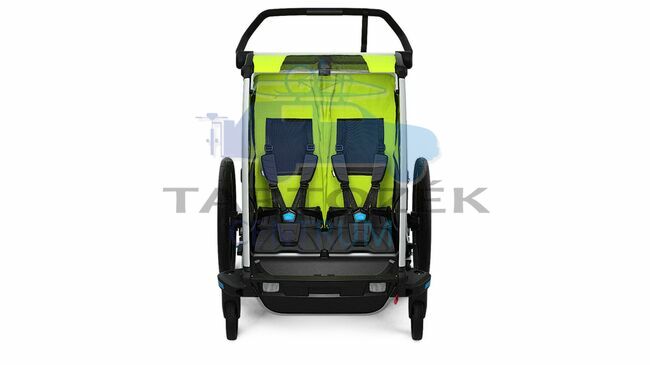 Thule Chariot Cab 2 10204003 Multifunkciós gyermekszállító Zöld/Szürke