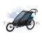 Thule Chariot Sport 1 10201021 Multifunkciós gyermekszállító, alumínium/fekete