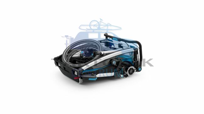 Thule Chariot Sport 2 10201015 Multifunkciós gyermekszállító Kék/Fekete