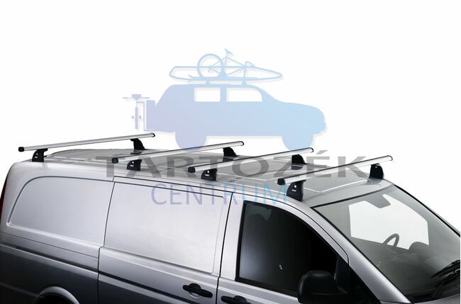 Thule ProfessionalBar tetőcsomagtartó fix rögzítési ponttal rendelkező autókhoz (THU_753000_KIT3004_390000)