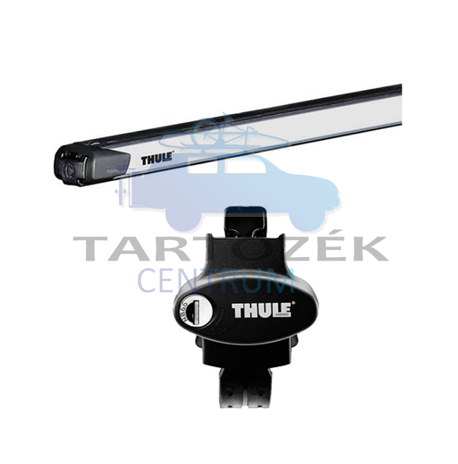 Thule SlideBar tetőcsomagtartó tetőkorláttal ellátott autókhoz (THU_775000_891000)